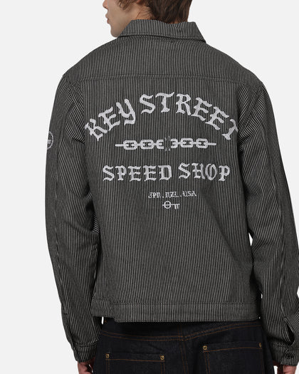 Key Street Speed Shot Work Shirt Black