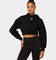Puma Women's Classics Cropped Hoodie Puma Black