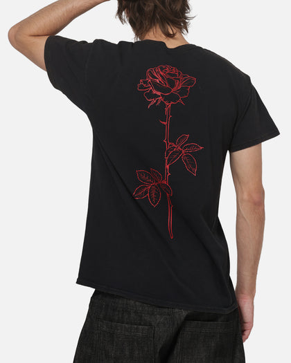 XXIII Rose T-Shirt Black/Red