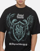 Saint Morta Wings Of Flight Boxy T-Shirt Washed Black