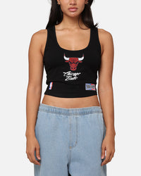 Pro Standard Women's Chicago Bulls Fitted Racerback Top Black