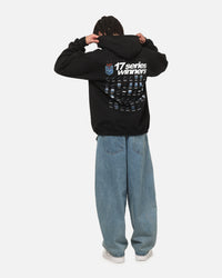 Mitchell & Ness New South Wales Blues 17 X Series Vintage Hoodie Black