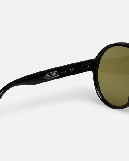 Aire X Von Dutch Scandalous Sunglasses Black/Yellow