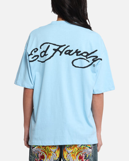 Ed Hardy Eagle T-Shirt Blue