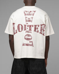 Loiter Rider Vintage T-Shirt Off White