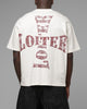 Loiter Rider Vintage T-Shirt Off White