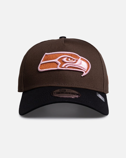 New Era Seattle Seahawks 9Forty A-Frame Snapback Walnut