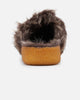 Malibu Sandals Women's Coyote Mule Faux Fur Brown