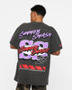 Summer Smash Motorsport T-Shirt Black Wash