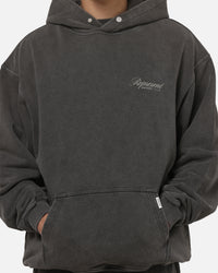 Represent Owners Club Script Hoodie Vintage Grey