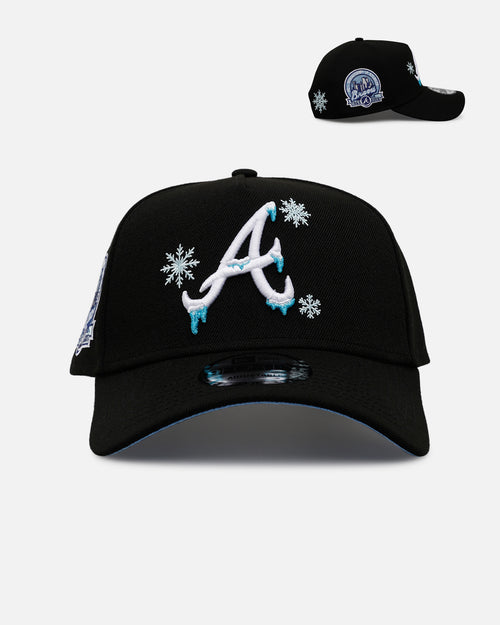 New Era Atlanta Braves 'Cold As Ice' 9FORTY A-Frame Snapback Black