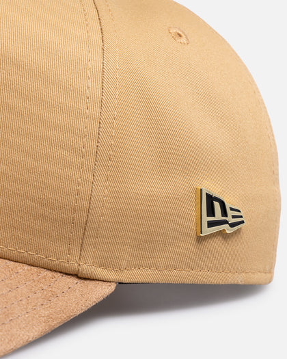 New Era New York Yankees 'Suede Visor' 9FORTY A-Frame Snapback Bronze