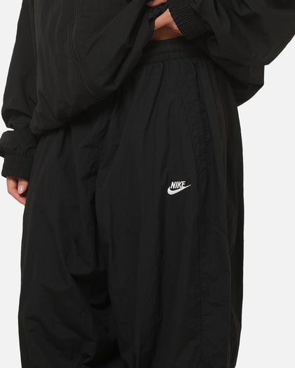 Nike Club Woven Oversized Track Pants Black