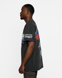Loiter Rage Racer Vintage T-Shirt Black Wash