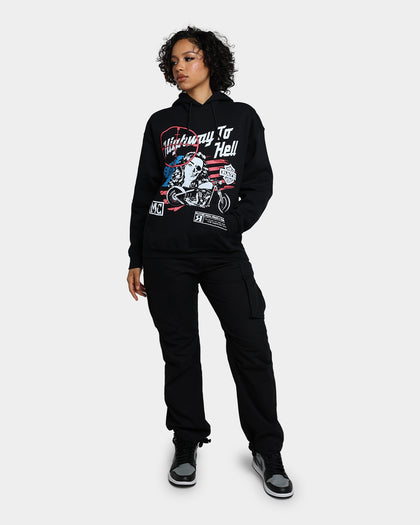 Rats Get Fat Highway To Hell Hoodie Black