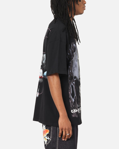 73Studio X Tokyo Ghoul One Eyed Ghoul Vintage T-Shirt Black
