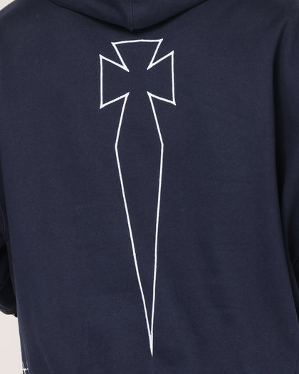 Saint Morta Athltc Hoodie Dark Royal