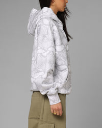 Loiter Slither Zip Hoodie Grey