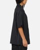 Carre Grid Button Up Shirt Navy Pinstripe