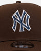 New Era New York Yankees 'Diamante' 9FORTY A-Frame Snapback Walnut