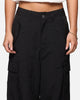 MNML Nylon Rave Cargo Pants Black