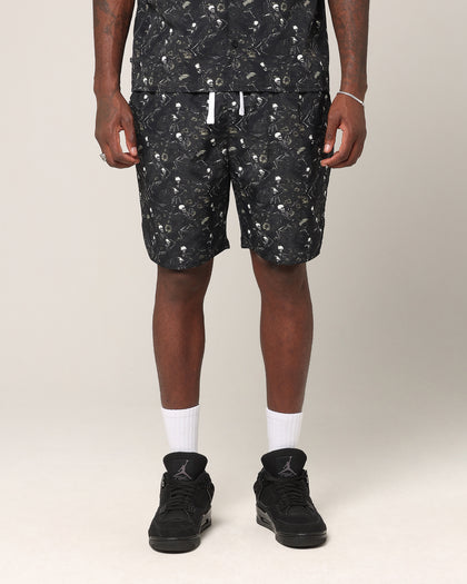 Saint Morta Netherworld Nylon Shorts Multi
