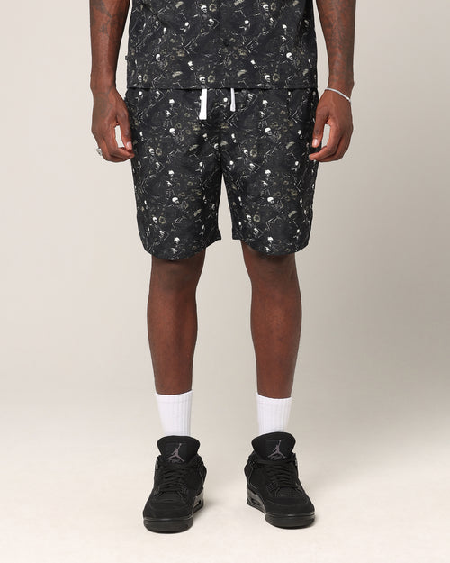Saint Morta Netherworld Nylon Shorts Multi