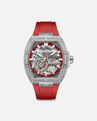 Palm Angeles Pulse Watch Red/Silver