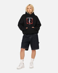 73Studio X Tokyo Ghoul Rabbit Premium Hoodie Black