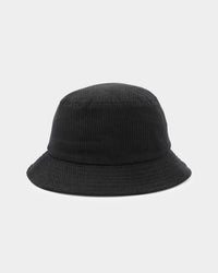 EN ES Corduroy Bucket Hat Black