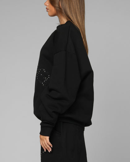 Loiter Destruct Crewneck Black