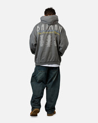 73Studio X DC Batman Hoodie Washed Charcoal