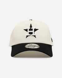 New Era Houston Astros 'Easy Chrome Black' 9FORTY A-Frame Snapback Chrome/Black