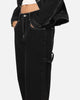 Saint Morta Amplus Fray Carpenter Jeans Contrast Black