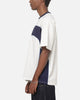 Carre Athletic Panel Crew T-Shirt Off White