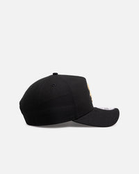 New Era Chicago White Sox 'Canvas Chainstitch Project X' 9FORTY A-Frame Snapback Black/Gold
