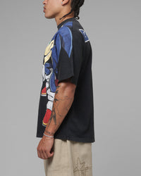 Loiter x Sonic Vintage T-Shirt Black