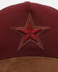 47 Brand Dallas Cowboys 'Cherry Pie' Offside DT Snapback Dark Maroon
