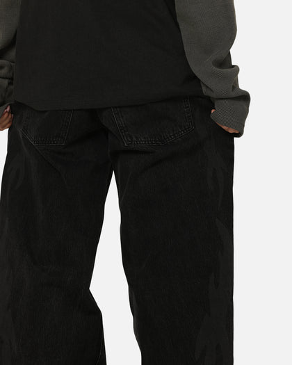 Saint Morta Amplus Infernal Rinse Jeans Black