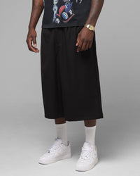 Loiter x Sonic Pleated Shorts Black