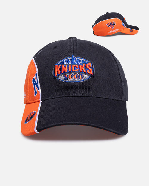Mitchell & Ness New York Knicks 'NBA Home And Away' Low Profile Strapback Black/Orange