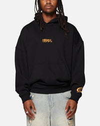 Carre Graffiti Logo Hoodie Black