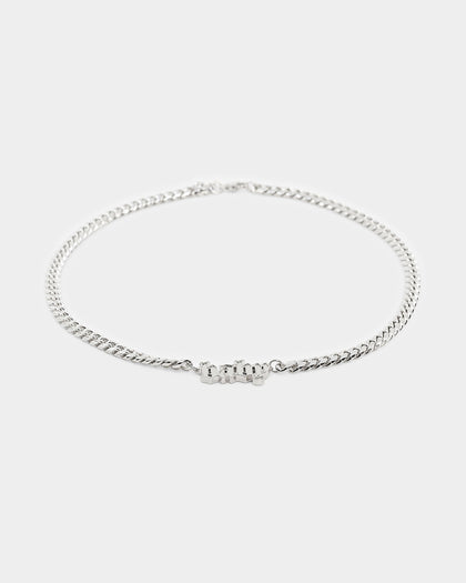Raising Hell Women's Baby Necklace White Gold