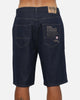 S Double EMB 5 Pocket Shorts One Rinse