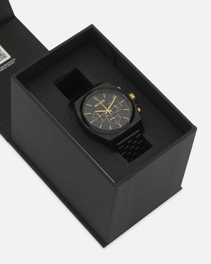 Nixon Time Teller Chrono Watch Black/Gold