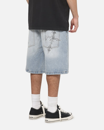 Saint Morta Amplus Devotion Denim Jorts Vintage Blue