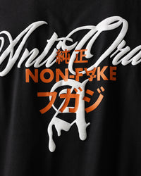 The Anti Order Non-Fake Baggy T-Shirt Vintage Black