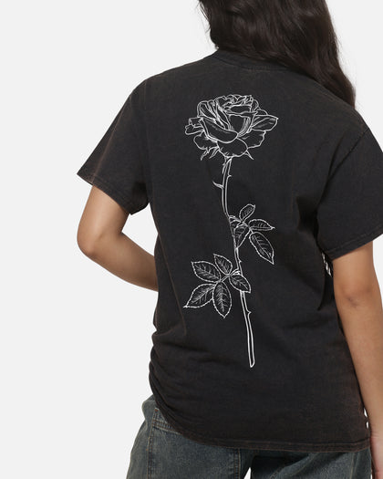 XXIII Rose T-Shirt Black/White