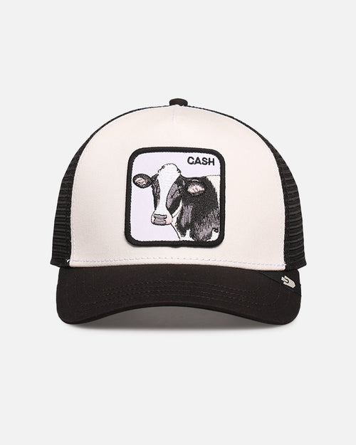 Goorin Bros The Cash Cow Trucker Snapback Off White/Black