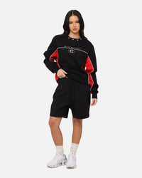 Carre Waffle Shorts Black